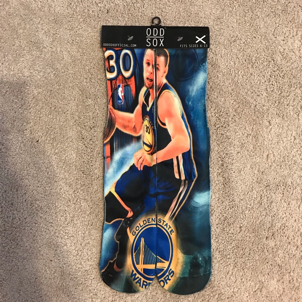 Golden State Warriors Steph Curry Odd Sox